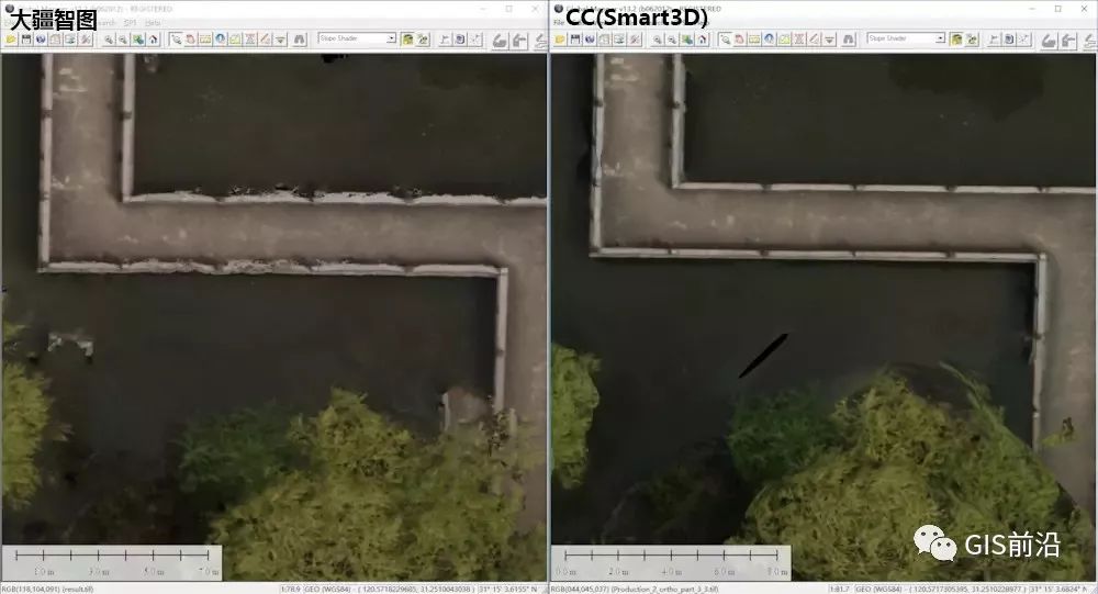 实测大疆智图与CC(Smart3D)三维建模、正射拼图对比的图42